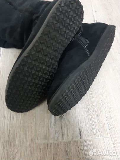 Сапоги женские натуральная замша 38