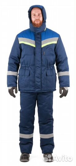 Костюм мужской зимний спецодежда Уренгой кос 913