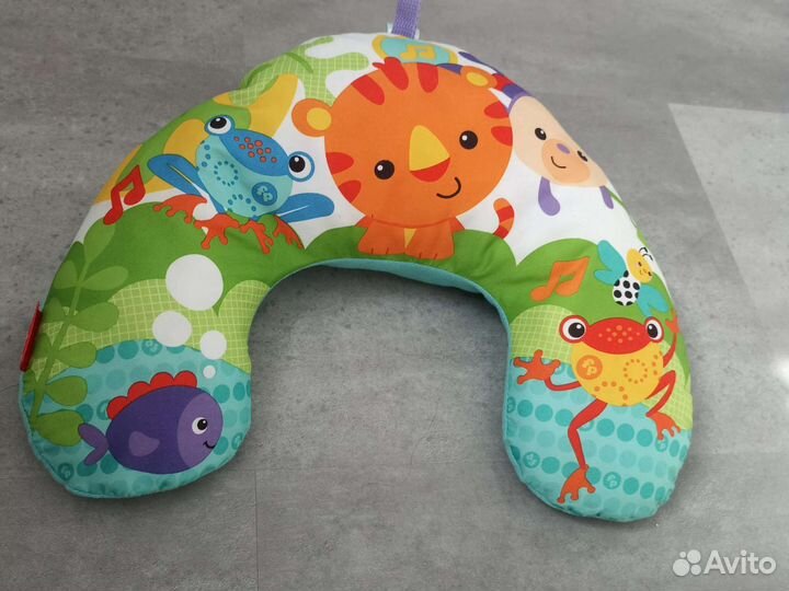 Подушка игрушка развивающая Fisher price