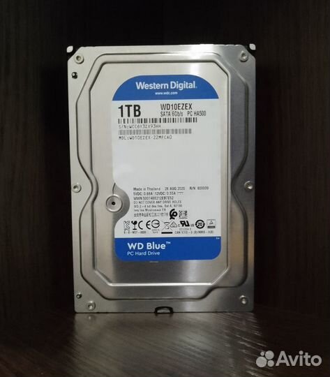 Жёсткий диск 1Tb WD мало б/у