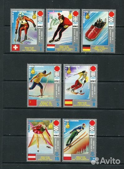 Почтовые марки Спорт ои футбол