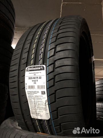 Continental ContiPremiumContact 6 285/45 R22 и 325/40 R22 114Y
