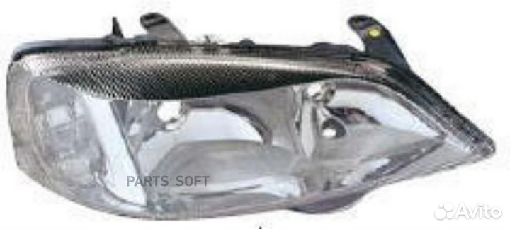 Depo 4421116rldem Фара opel astra G 98- под эл. ко