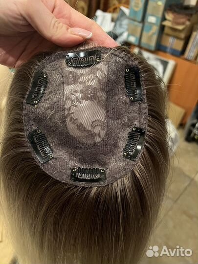 Накладка из натуральных славянских волос