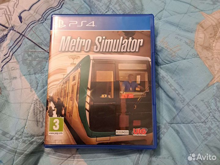 Игра на ps 4 Metro simulator