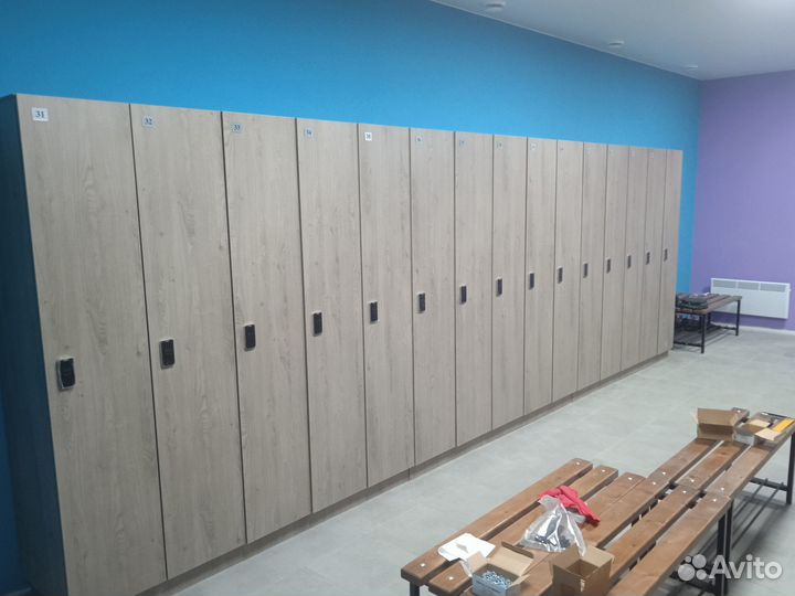 Шкафчики в раздевалку