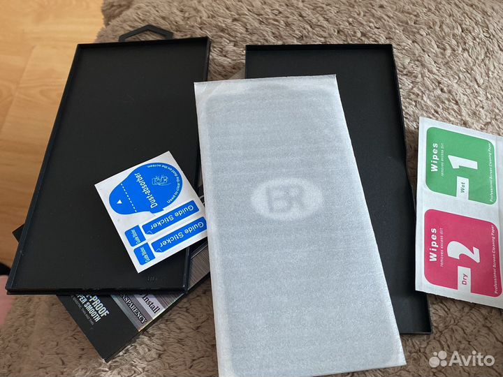 Защитное стекло на iPhone XS MAX black