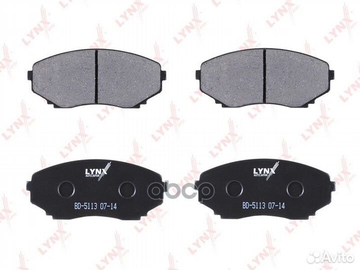 Колодки тормозные дисковые перед BD5113 LYN