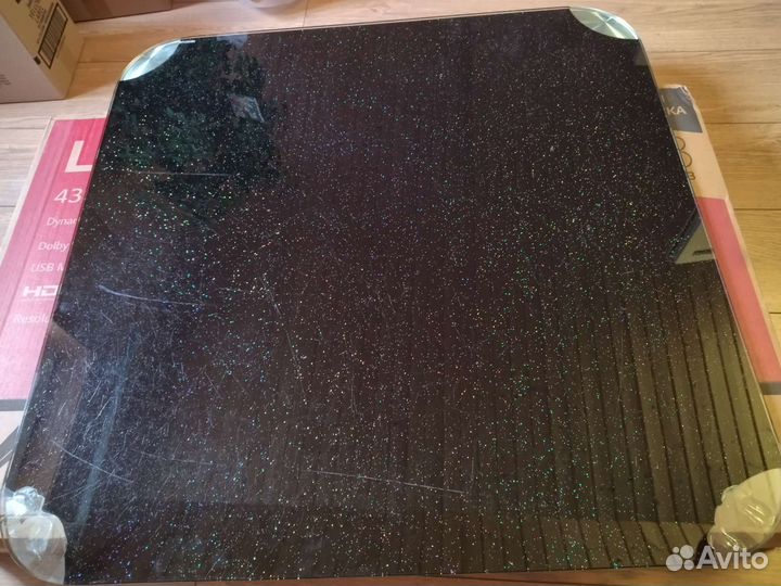 Стол стеклянный б/у