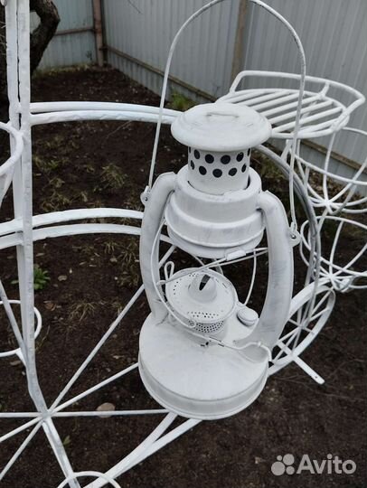 Подставка для цветов велосипед