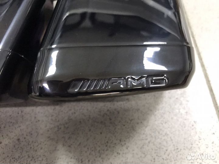 Насадки AMG 63 ромб на Mercedes w221 w212 w204
