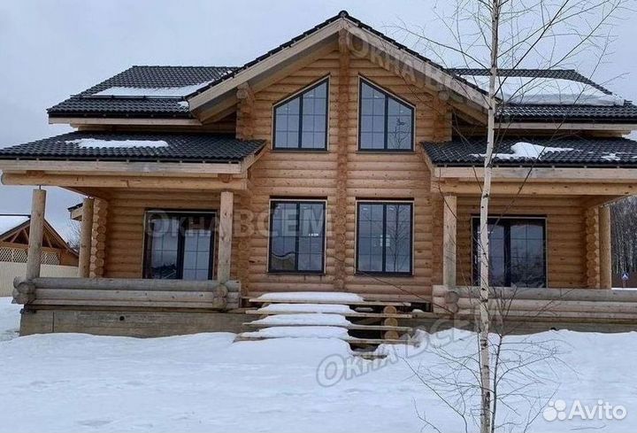 Остекление окон и балконов пвх