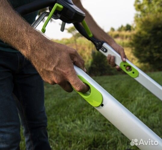 Газонокосилка аккумуляторная greenworks GD40LM48SP