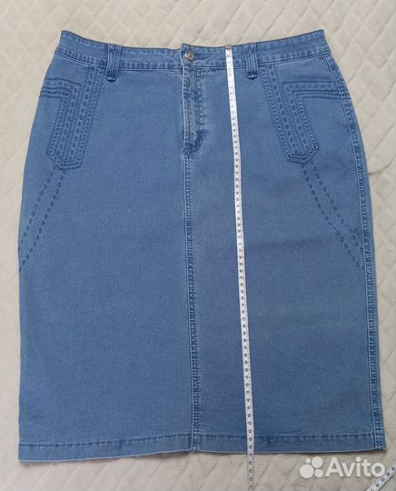 Юбка джинсовая р.50-52