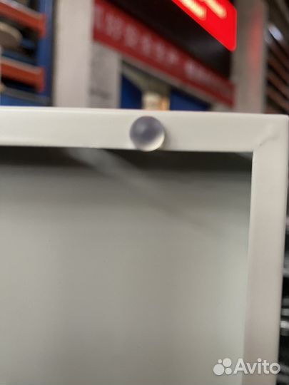 Шкаф металлический для одежды + полки под обувь, в