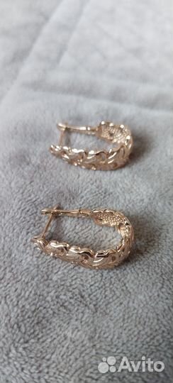 Серьги бижутерия