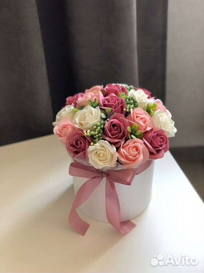 Букет цветов из мыла