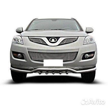 Защита переднего бампера Great Wall hover H5