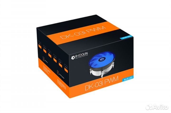 Кулер для процессора ID-cooling DK-03i PWM blue