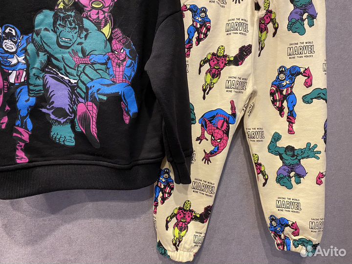 Костюм Zara Marvel новые 92, 104