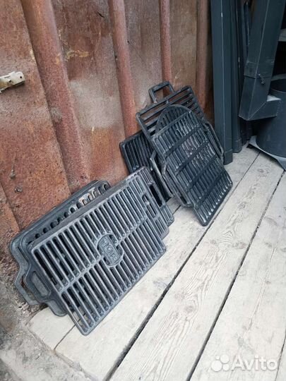 Чугунная решетка гриль