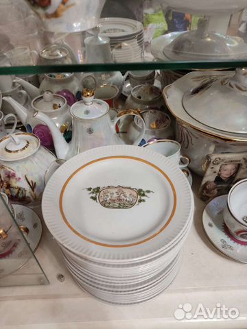 Дулевский сервиз Десертные тарелки