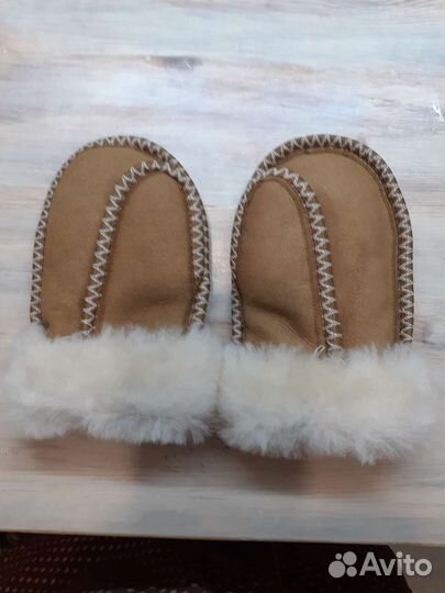 Варежки зимние детские 3 года