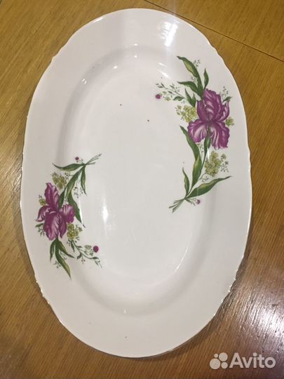 Блюдо овальное