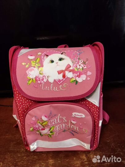 Рюкзак школьный для девочки бу