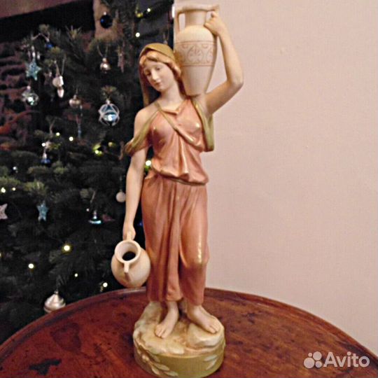 RAR.Девушка с кувшином.47 см.Royal Dux.Статуэтка