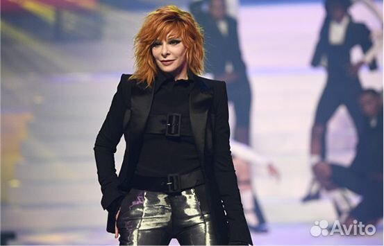 Mylène Farmer автограф на металле в рамке подарок