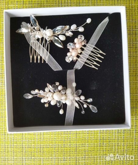 Свадебные украшения в волосы