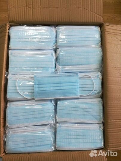 Маски трехслойные