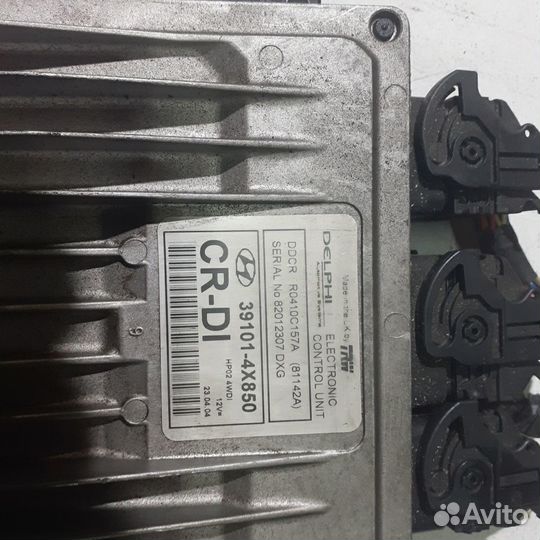 Блок управления двигателем hyundai terracan