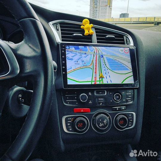 Магнитола Citroen C4 2 поколение android IPS экран