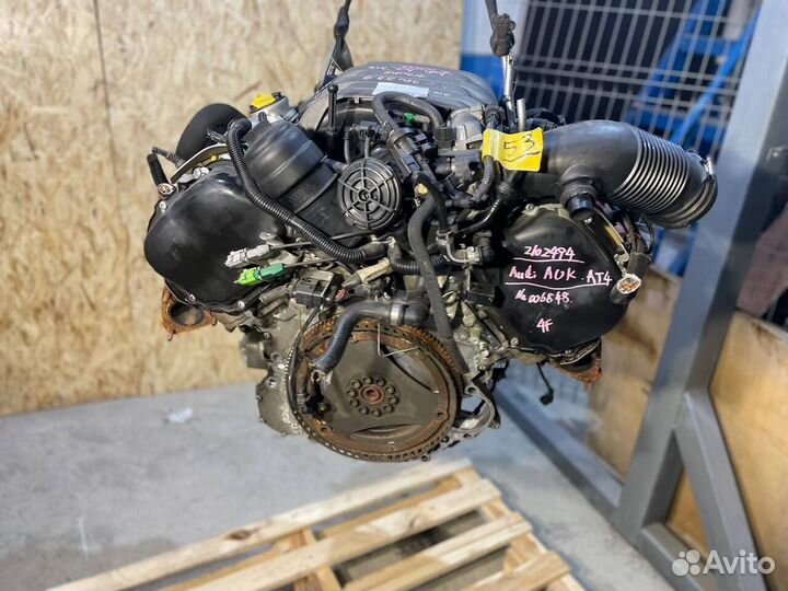 Двигатель AUK для Ауди A4 3.2л 249-256 лс