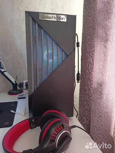 Игровой компьютер в сборе