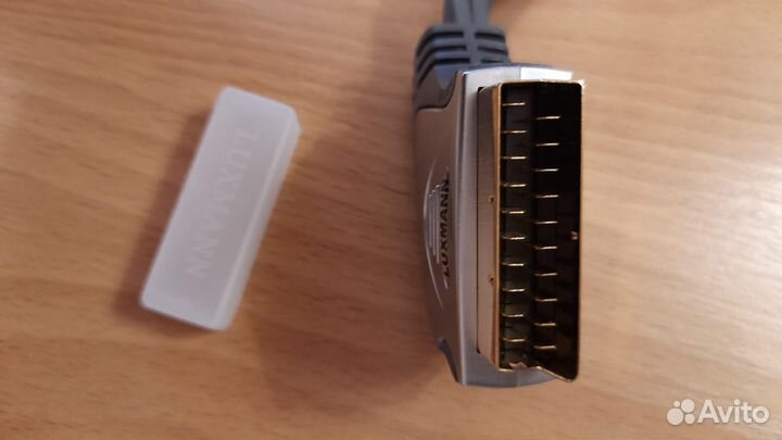 Кабель scart-5 RCA plug luxmann 3m