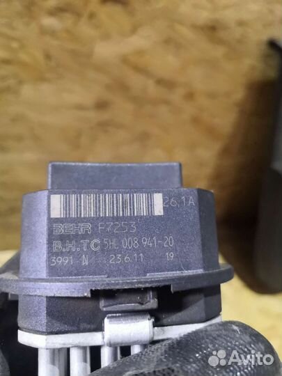 Резистор моторчика отопителя Volvo S60 2 2012