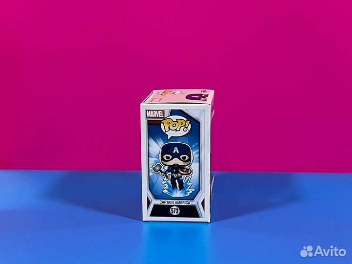 Funko POP Avengers Endgame Captain America with Br