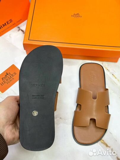 Шлепки Сланцы Hermes женские Размер 36-40
