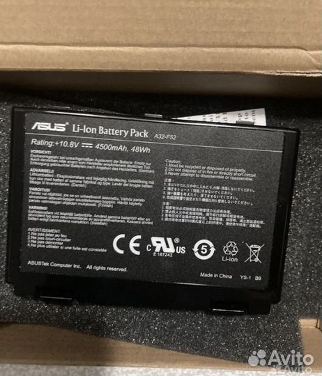 Аккумулятор для ноутбука