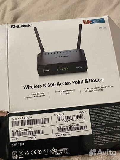 Модем d-link dap-1360