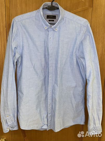 Мужская рубашка zara (дефицитный нынче товар)