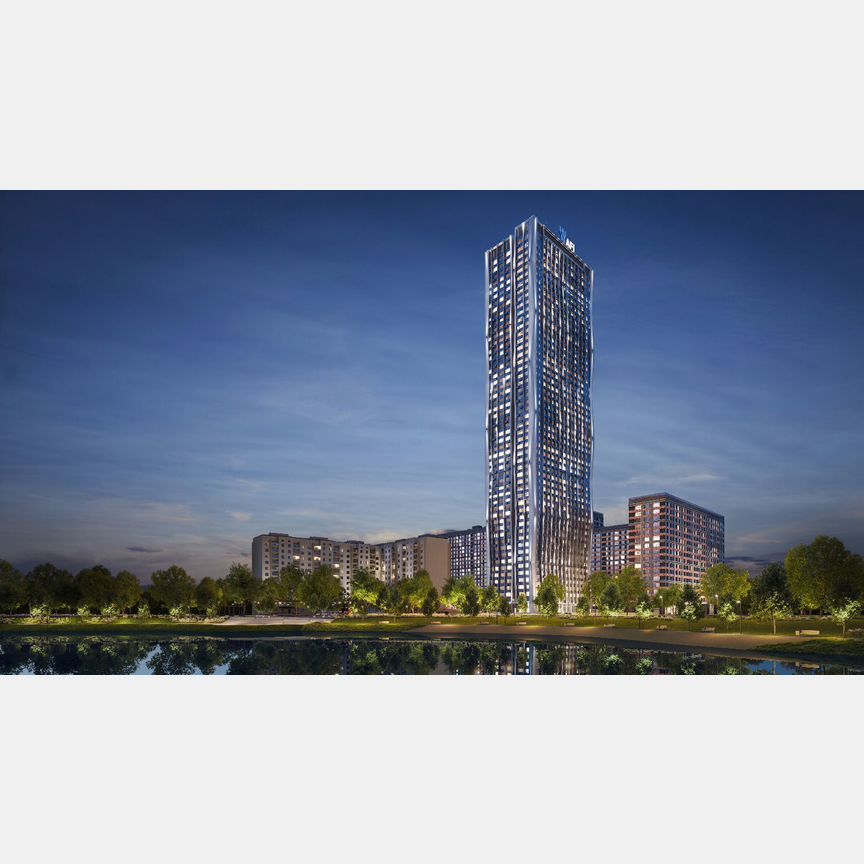 3-к. квартира, 101,9 м², 42/53 эт.