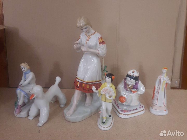 Фарфоровые статуэтки СССР
