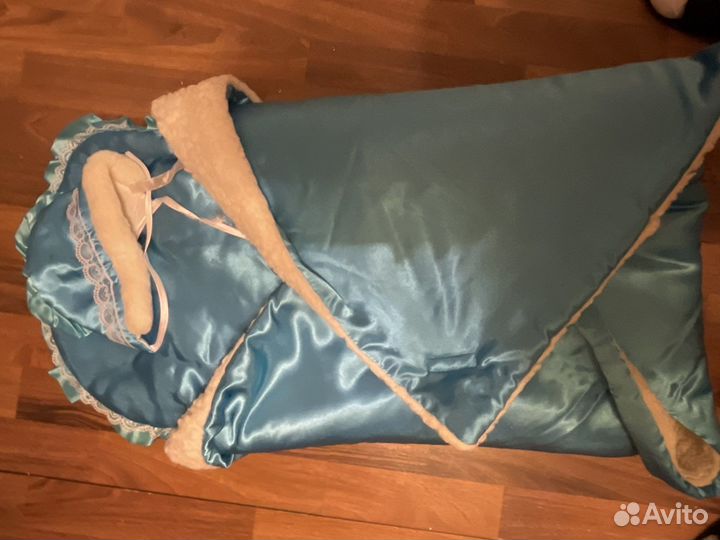 Конверт одеяло на выписку зина-осень