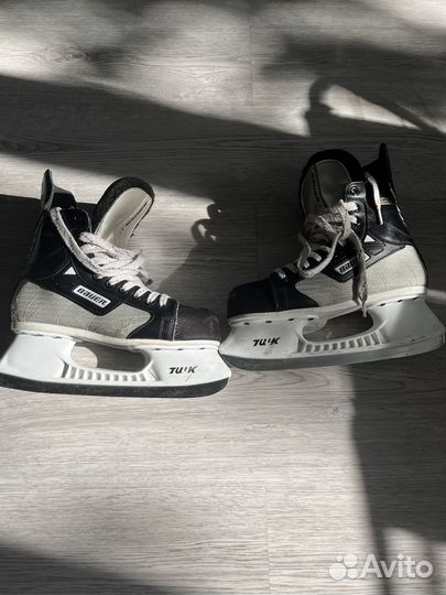 Хоккейные коньки bauer 38,5