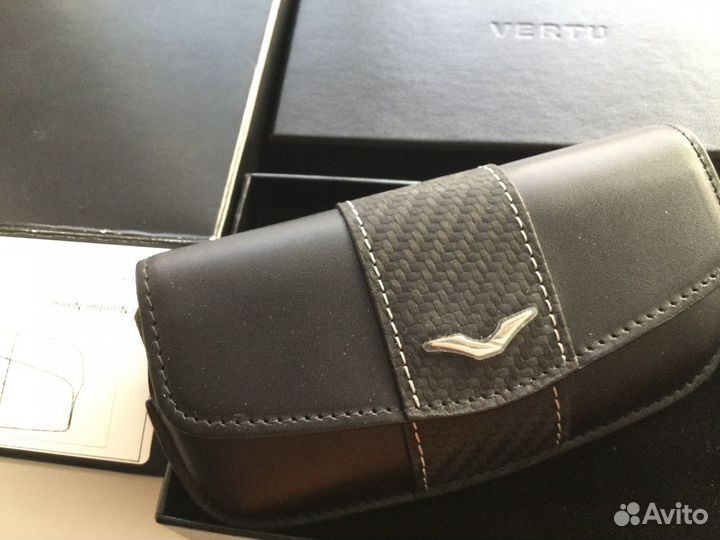 Чехол кобура vertu carbon