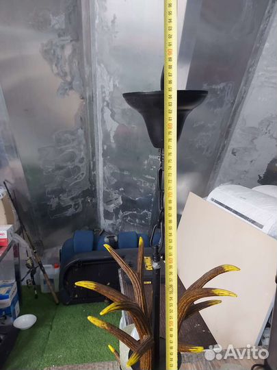 Люстра рога имитация